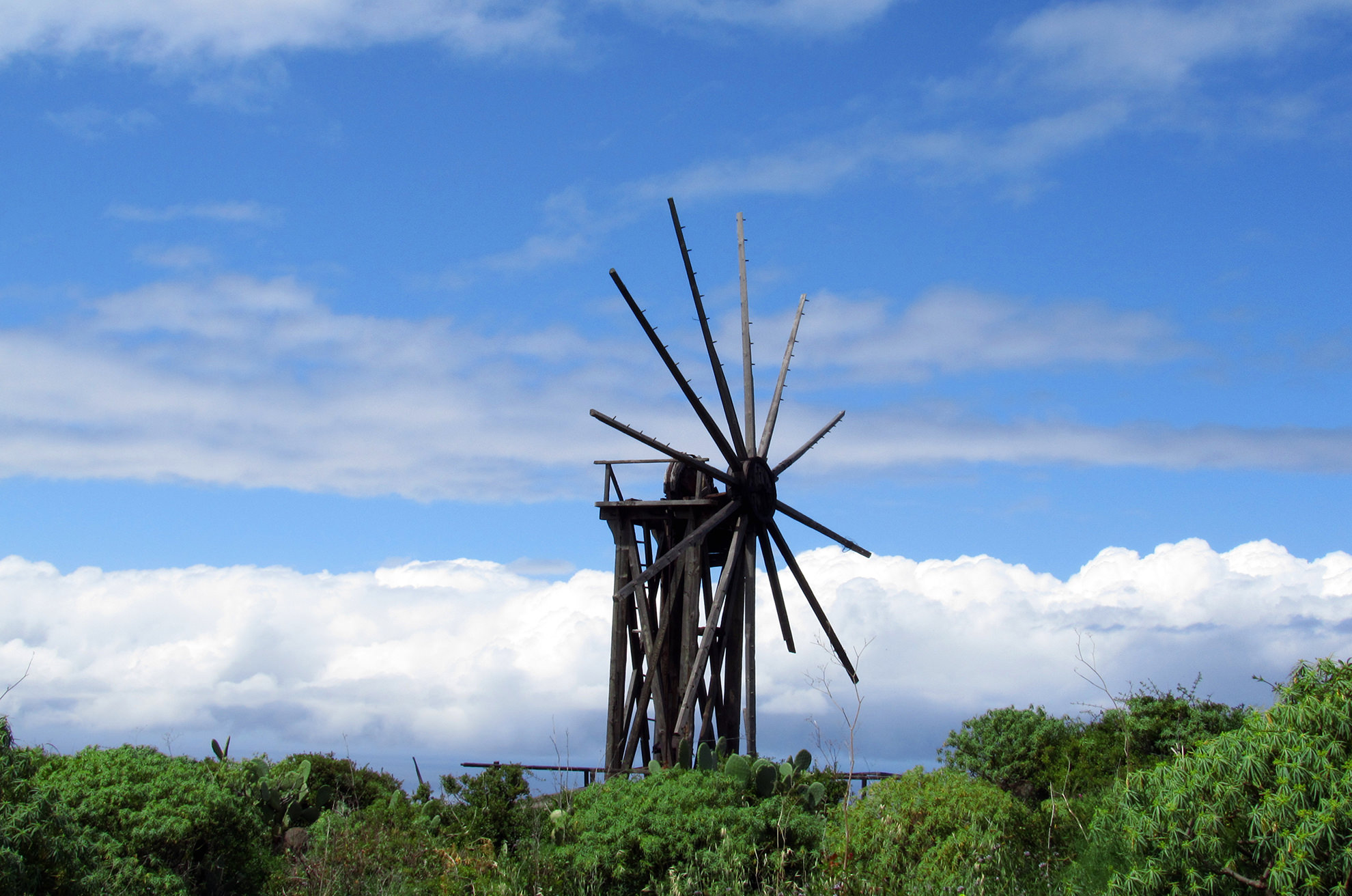 turismo rurale La Palma Canarie Mulino