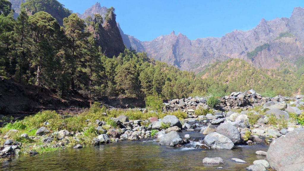 trekking camminate escursioni la palma la caldera de taburiente