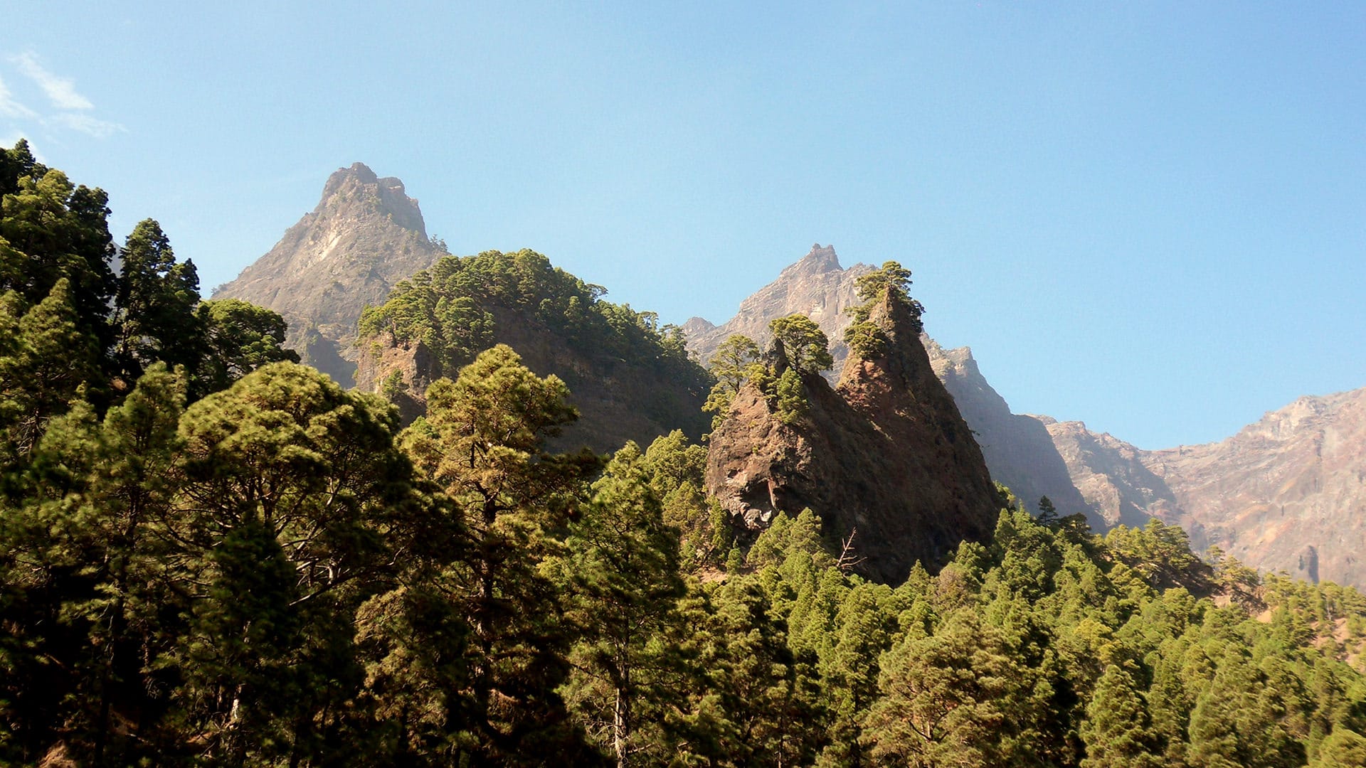 le più belle camminate de la Palma La Caldera de Taburiente