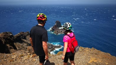 Escursione bicicletta elettrica e-bike Garafia la palma isole canarie