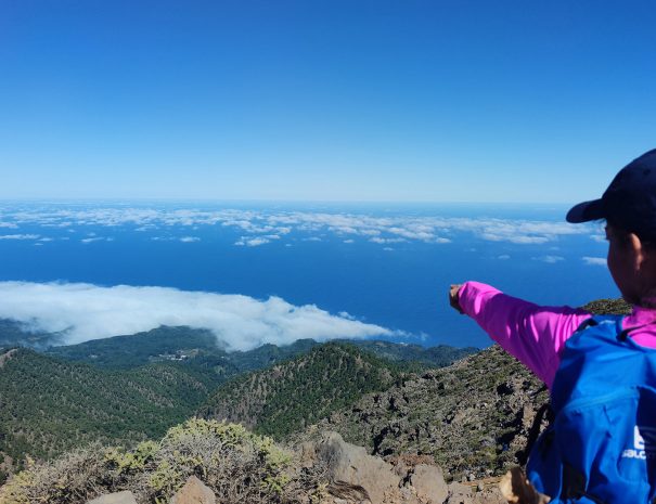 TREKKING GUIDATO AL ROQUE DE LOS MUCHACHOS vista-norte